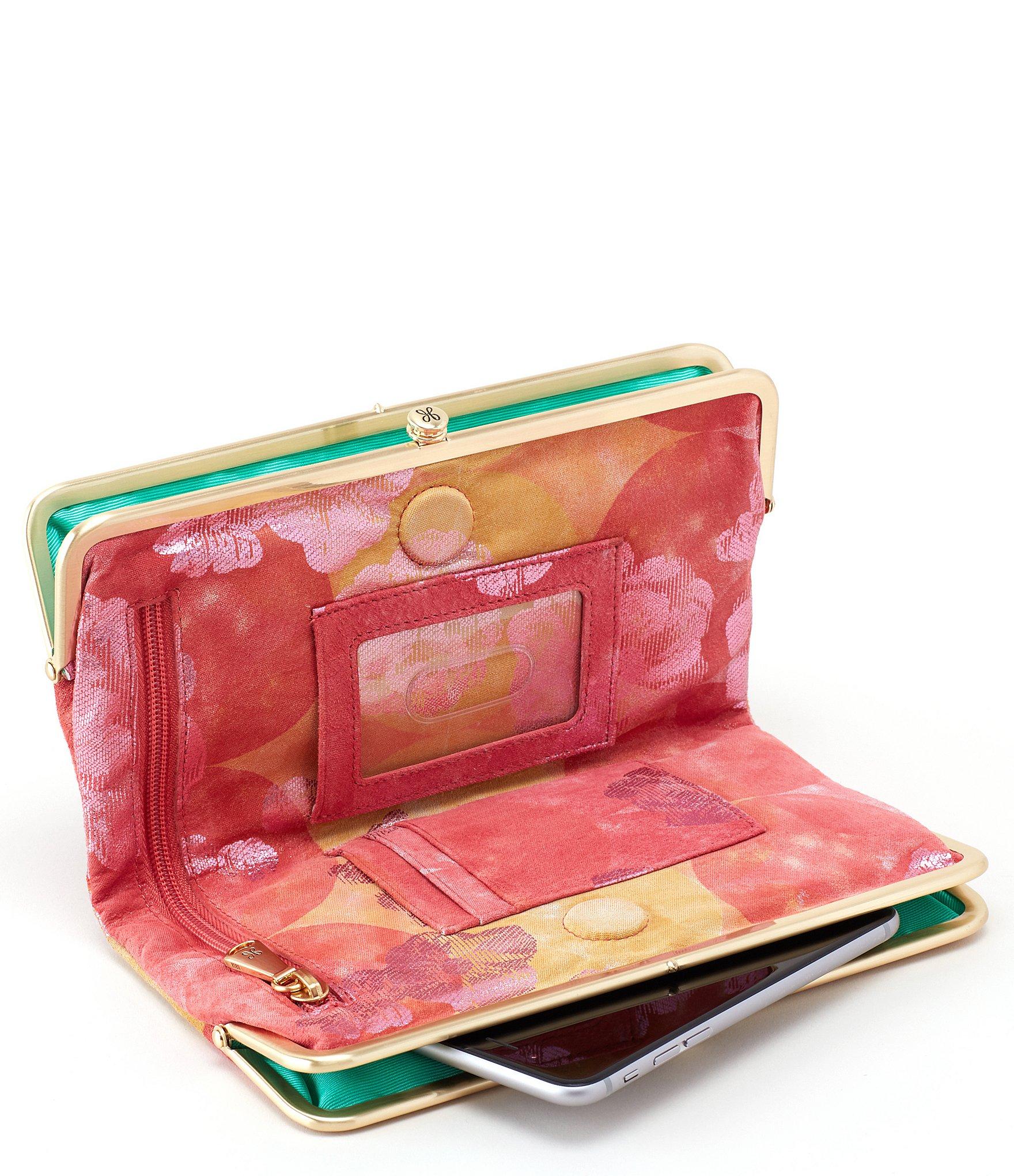 Lyst Hobo Lauren Doubleframe Wallet in Pink